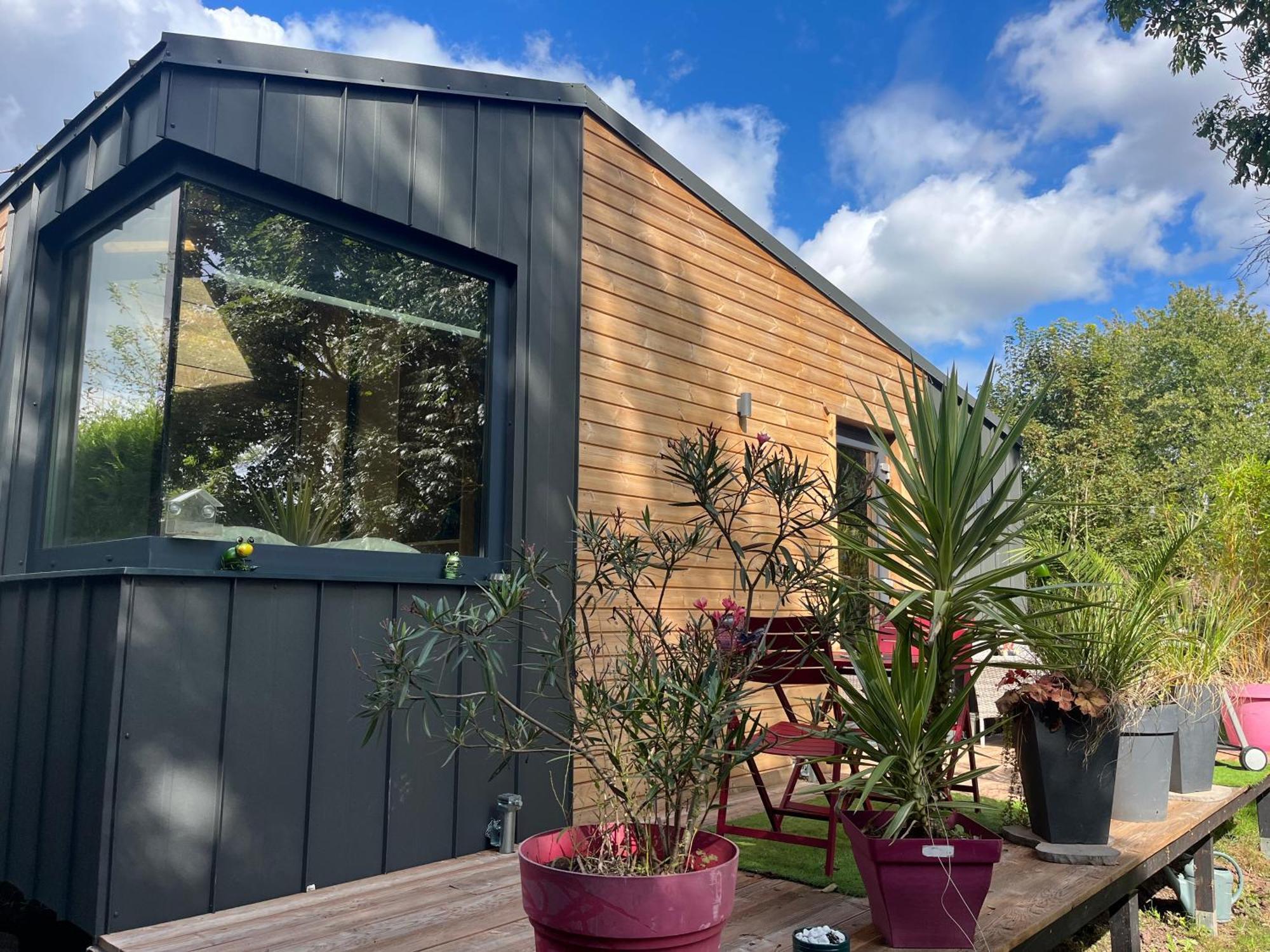 Tiny House Independante Tout Confort Et Tout Equipee Calme Et Intimee Assuree Morhange エクステリア 写真